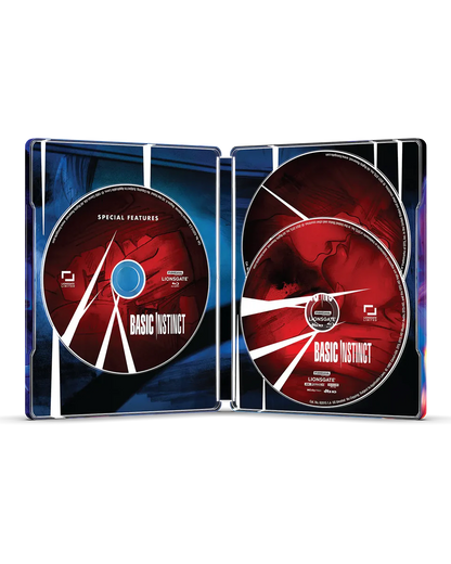 Basic Instinct - Limited Edition Steelbook (4K UHD + Blu-ray + Digital)