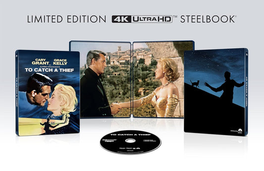 To Catch A Thief [4K UHD Steelbook + Digital]