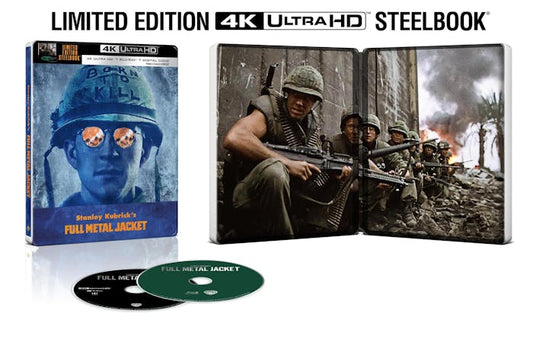 Full Metal Jacket (Limited Edition 4K Ultra HD Steelbook + Blu-ray) [UHD]