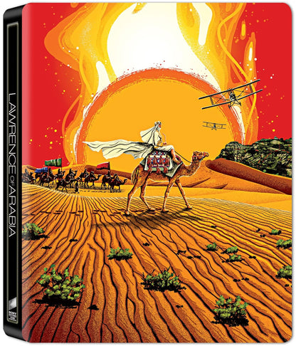 Lawrence of Arabia: 60th Anniversary Limited Edition Steelbook [4K UHD + Blu-Ray + Digital]