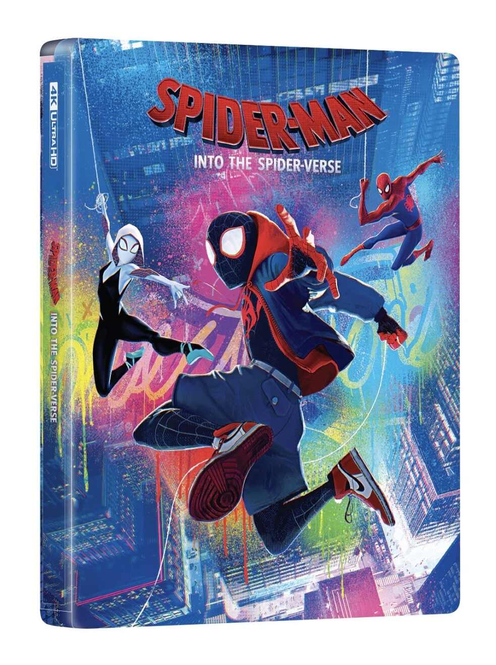 Spider-Man: Into the Spider-Verse (Manta Lab Exclusive #71) (WEA 4K UHD/2D Blu-ray Steelbook) – One Click Edition