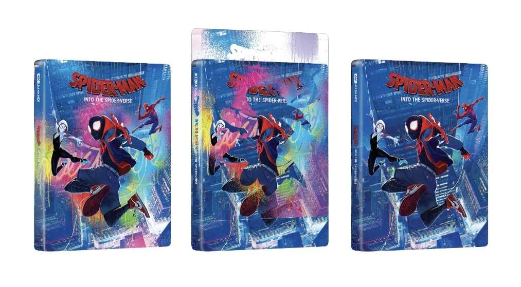 Spider-Man: Into the Spider-Verse (Manta Lab Exclusive #71) (WEA 4K UHD/2D Blu-ray Steelbook) – One Click Edition