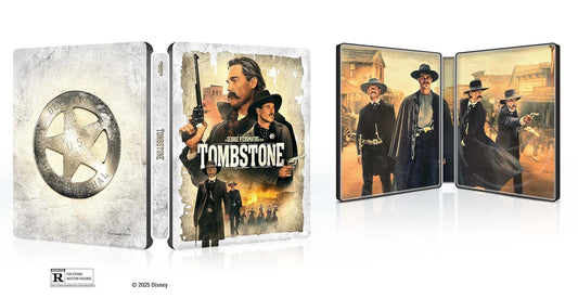 Tombstone - Steelbook [4K UHD + Blu-ray + Digital]