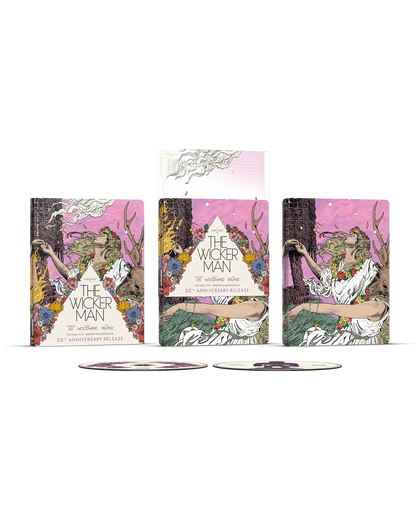 The Wicker Man - 50th Anniversary Limited Edition Steelbook (4K UHD + Blu-ray + Digital)