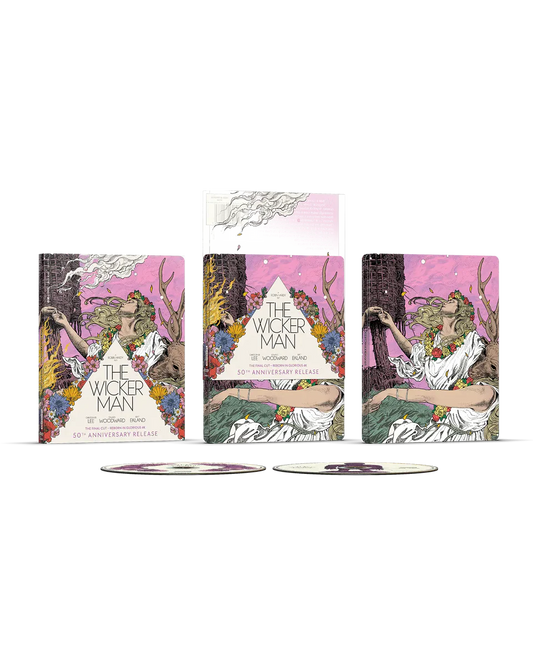 The Wicker Man - 50th Anniversary Limited Edition Steelbook (4K UHD + Blu-ray + Digital)