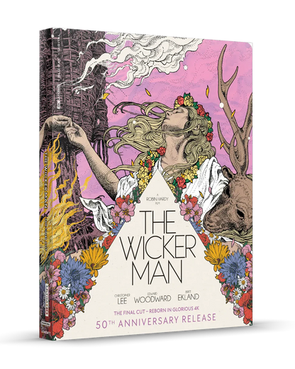 The Wicker Man - 50th Anniversary Limited Edition Steelbook (4K UHD + Blu-ray + Digital)